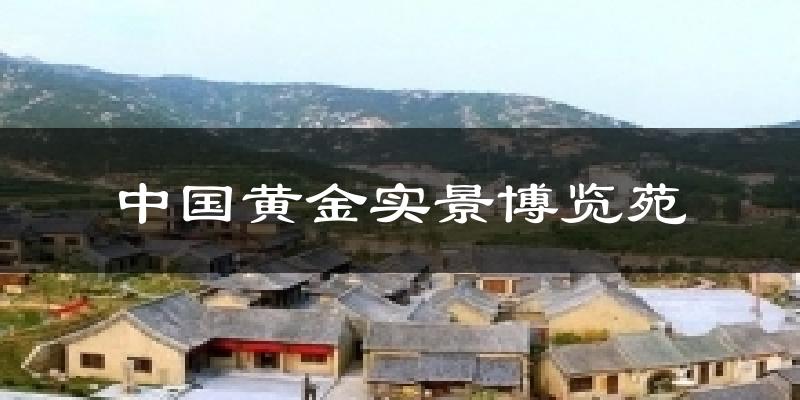 中国黄金实景博览苑气温