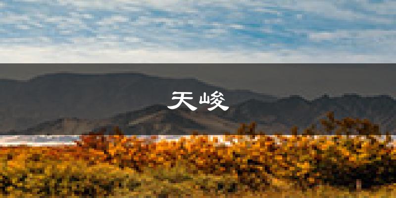 天峻天气预报未来一周