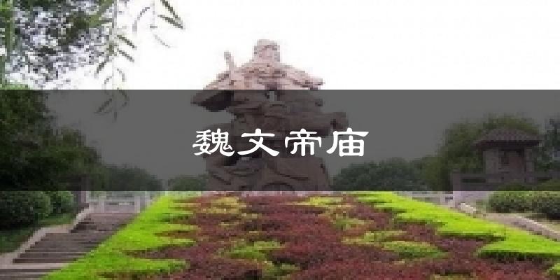 魏文帝庙气温