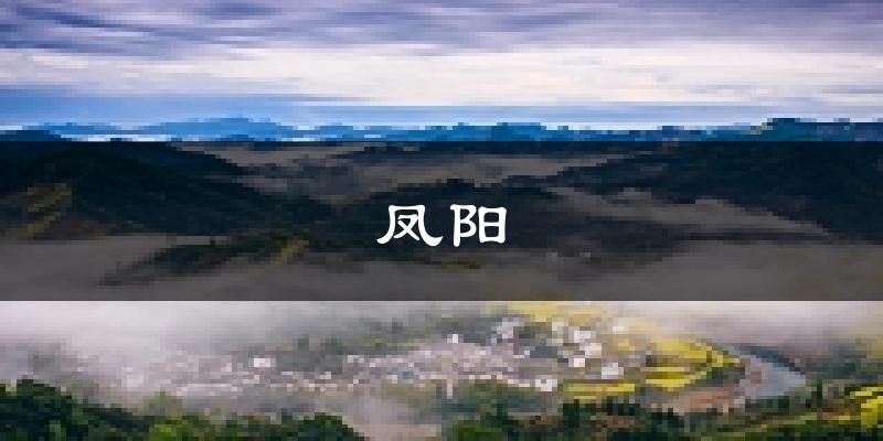 凤阳天气预报未来一周