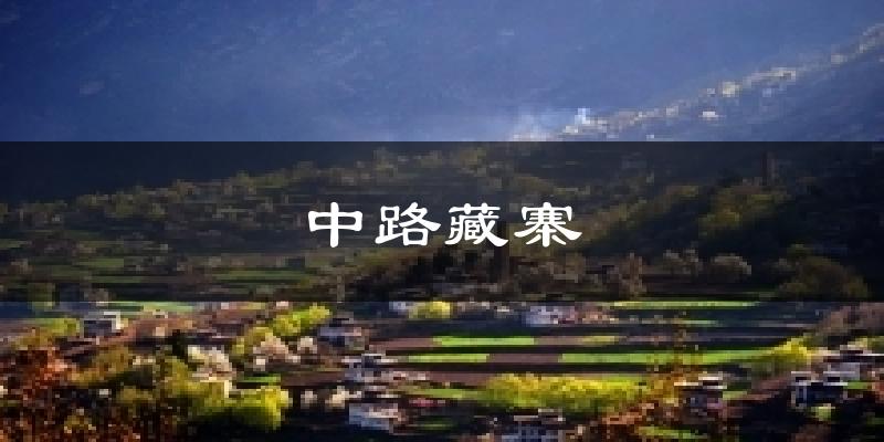 中路藏寨今日天气