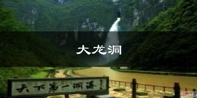 大龙洞今日天气