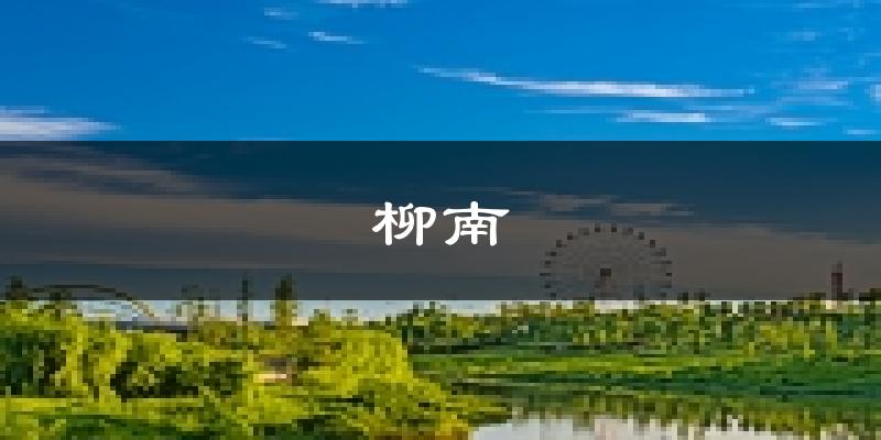柳州柳南天气预报未来一周
